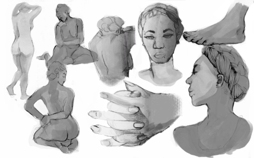 Figure Model Sketches