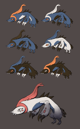 Pocket Monster, Color Study