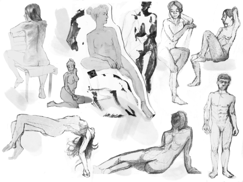 Figure Model Sketches